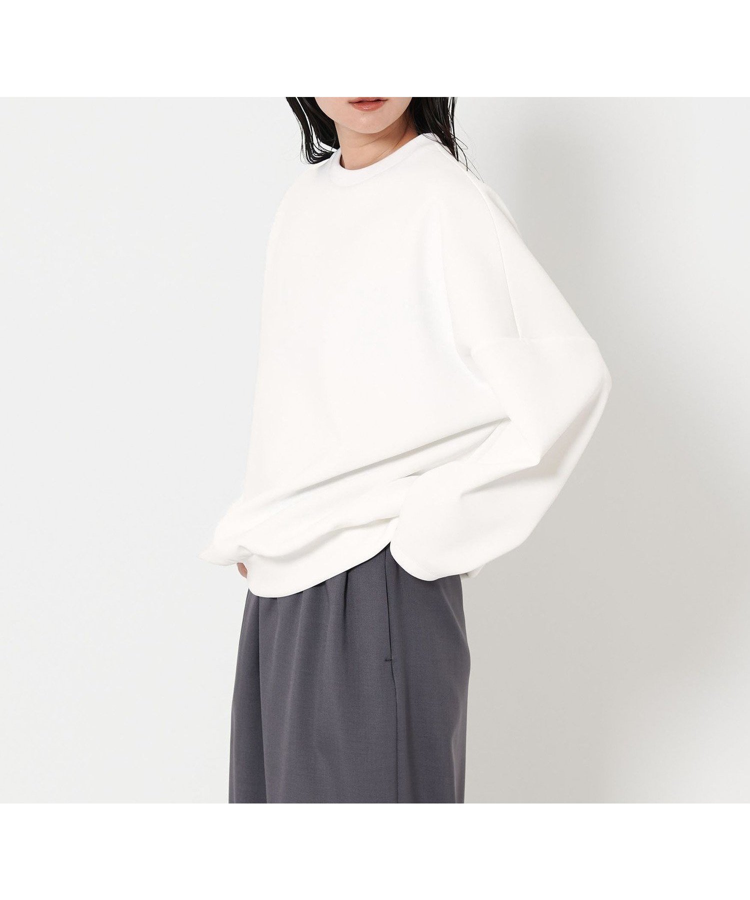 【ユナイテッドアローズ/UNITED ARROWS】のMARW UNITED ARROWS ダンボール クルーネック プルオーバー インテリア・キッズ・メンズ・レディースファッション・服の通販 founy(ファニー) 　ファッション　Fashion　レディースファッション　WOMEN　トップス・カットソー　Tops/Tshirt　プルオーバー　Pullover　人気　Popularity　フォルム　Form　A/W・秋冬　Aw・Autumn/Winter・Fw・Fall-Winter　ビジネス 仕事 通勤　Business　WHITE|ID: prp329100004524436 ipo3291000000032003235