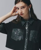 【ハレ/HARE】のジャガードキリカエシャツ 人気、トレンドファッション・服の通販 founy(ファニー) ファッション Fashion レディースファッション WOMEN トップス・カットソー Tops/Tshirt シャツ/ブラウス Shirts/Blouses キャミソール Camisole シアー Sheer ショート Short ポケット Pocket ワイド Wide 切替 Switching 半袖 Short Sleeve 夏 Summer 羽織 Haori thumbnail グリーン72|ID: prp329100004524441 ipo3291000000032003262