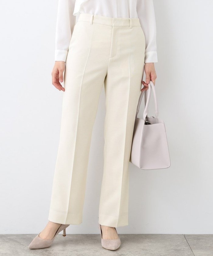 【インディヴィ/INDIVI】の春SALE!【洗える/スーツ】ストレートラインパンツ インテリア・キッズ・メンズ・レディースファッション・服の通販 founy(ファニー) https://founy.com/ ファッション Fashion レディースファッション WOMEN パンツ Pants スーツ Suits スーツパンツ Pantsuit 春 Spring 洗える Washable 吸水 Water Absorption ジャケット Jacket ストレッチ Stretch ストレート Straight スーツ Suit セットアップ Set Up メランジ Melange 無地 Plain Color セレモニー Ceremony ビジネス 仕事 通勤 Business |ID: prp329100004524456 ipo3291000000032003308