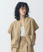 【カレンソロジー/Curensology】のタスランジップブラウス ベージュ55|ID: prp329100004524469 ipo3291000000032003371