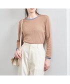【ユナイテッドアローズ/UNITED ARROWS】のリブ バイカラー パイピング カットソー 人気、トレンドファッション・服の通販 founy(ファニー) ファッション Fashion レディースファッション Fashion for Women トップス・カットソー Cut & Sew Tops カットソー・ベーシックTシャツ Cut-and-Sewn Tops / Stretch Tees & Basics おすすめ Recommended / Our Picks インナー Innerwear カットソー Cut and Sewn Top コンパクト Compact, Small Size シルク Silk, 100% Silk ジャケット Jacket, Outerwear パイピング Piping, Trim Design ベーシック Basic, Essential ボトム Bottoms, Lower Wear エレガント 上品 Elegant 人気 Popular, Best Seller 長袖 Long Sleeve, Full Sleeve thumbnail MD.BROWN|ID: prp329100004524474 ipo3291000000033223889