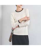 【ユナイテッドアローズ/UNITED ARROWS】のリブ バイカラー パイピング カットソー 人気、トレンドファッション・服の通販 founy(ファニー) ファッション Fashion レディースファッション Fashion for Women トップス・カットソー Cut & Sew Tops カットソー・ベーシックTシャツ Cut-and-Sewn Tops / Stretch Tees & Basics おすすめ Recommended / Our Picks インナー Innerwear カットソー Cut and Sewn Top コンパクト Compact, Small Size シルク Silk, 100% Silk ジャケット Jacket, Outerwear パイピング Piping, Trim Design ベーシック Basic, Essential ボトム Bottoms, Lower Wear エレガント 上品 Elegant 人気 Popular, Best Seller 長袖 Long Sleeve, Full Sleeve thumbnail OFF WHITE|ID: prp329100004524474 ipo3291000000033223891