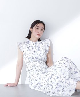 【ナチュラル ビューティー ベーシック/NATURAL BEAUTY BASIC】のぼかしフラワープリントワンピース 人気、トレンドファッション・服の通販 founy(ファニー) ファッション Fashion レディースファッション WOMEN ワンピース Dress シャーリング Shirring ジョーゼット Georgette スリーブ Sleeve ティアード Tiered フェミニン Feminine フラワー Flower フリル Frills プリント Print プリーツ Pleats |ID:prp329100004524479