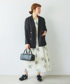【ルクールブラン/le.coeur blanc】の《WEB/一部店舗限定アイテム》KAZUMIDOIボタニカルギャザーワンピース 人気、トレンドファッション・服の通販 founy(ファニー) ファッション Fashion レディースファッション WOMEN ワンピース Dress シフォン Chiffon ボタニカル Botanical モチーフ Motif リラックス Relax 夏 Summer thumbnail アイボリー|ID: prp329100004524492 ipo3291000000032057854
