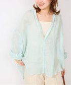 【スローブ イエナ/SLOBE IENA】のラミースキッパーシャツ グリーン|ID: prp329100004524496 ipo3291000000032003474