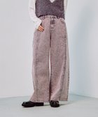 【レプシィム ローリーズファーム/LEPSIM LOWRYS FARM】のカーブバギーデニムパンツ ライトパープル92|ID: prp329100004524511 ipo3291000000032003513