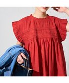【フリークスストア/FREAK'S STORE】の限定展開 インド ボイル ピンタック ギャザー フリル ブラウス 25SS 人気、トレンドファッション・服の通販 founy(ファニー) ファッション Fashion レディースファッション WOMEN トップス・カットソー Tops/Tshirt シャツ/ブラウス Shirts/Blouses イエロー Yellow インド India ギャザー Gather ショート Short フェミニン Feminine フリル Frills フロント Front S/S・春夏 Ss・Spring/Summer 夏 Summer 2025年 2025 2025春夏・S/S Ss,Spring/Summer,2025 thumbnail レッド|ID: prp329100004524521 ipo3291000000032212905