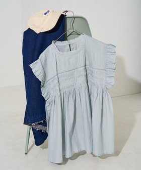 【フリークスストア/FREAK'S STORE】の限定展開 インド ボイル ピンタック ギャザー フリル ブラウス 25SS 人気、トレンドファッション・服の通販 founy(ファニー) ファッション Fashion レディースファッション Fashion for Women トップス・カットソー Cut & Sew Tops シャツ・ブラウス・オフィスカジュアル Elegant Blouses & Button-Ups イエロー Yellow インド Indian Textile 春 Spring ギャザー Gathered, Ruffled ショルダー Shoulder, Shoulder Strap ショート Short, Short Length ドロップ Drop Shoulder, Dropped Style ノースリーブ Sleeveless, No-Sleeve 人気 Popular, Best Seller フェミニン Feminine, Girly フリル Frill, Ruffle フロント Front, Front Design S/S・春夏 SS, Spring/Summer, Warm Season おすすめ Recommended / Our Picks 夏 Summer 2025年 2025 2025春夏・S/S Spring/Summer 2025 SS25 |ID:prp329100004524521