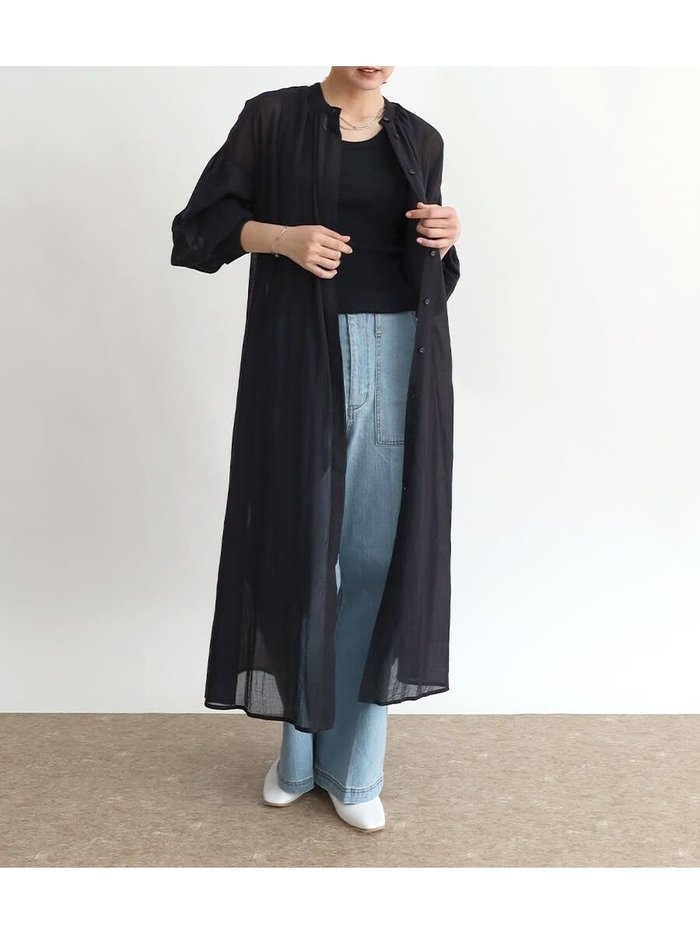 【ラシュッド/LASUD】のシアーコットンシャツワンピース インテリア・キッズ・メンズ・レディースファッション・服の通販 founy(ファニー) https://founy.com/ ファッション Fashion レディースファッション WOMEN ワンピース Dress シャツワンピース Shirt Dresses おすすめ Recommend シアー Sheer レギンス Leggings 定番 Standard 洗える Washable |ID: prp329100004524527 ipo3291000000032299867