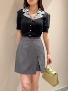 【スナイデル/SNIDEL】のラップディティールシンプルスカショーパン GRY[006]|ID: prp329100004524529 ipo3291000000032003594