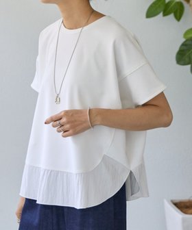 【ビアズリー/BEARDSLEY】のラウンドヘムT 人気、トレンドファッション・服の通販 founy(ファニー) ファッション Fashion レディースファッション Fashion for Women おすすめ Recommended / Our Picks インナー Innerwear カーディガン Cardigan, Knitwear コンパクト Compact, Small Size ボトム Bottoms, Lower Wear ラウンド Round, Round Neck ワイド Wide, Wide Fit |ID:prp329100004524530