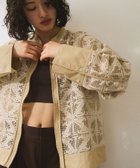 【アダム エ ロペ/ADAM ET ROPE'】のエンブロイダリーメッシュシャツ ベージュ(27)|ID: prp329100004524533 ipo3291000000033569417