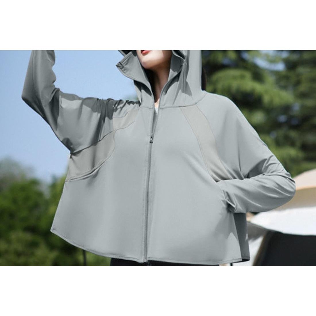 【メゾンドラティール/maison de LATIR】の接触冷感UVカットパーカー インテリア・キッズ・メンズ・レディースファッション・服の通販 founy(ファニー) 　ファッション　Fashion　レディースファッション　Fashion for Women　トップス・カットソー　Cut & Sew Tops　レディースパーカー・カジュアルフーディー　Casual Hoodies & Sweatshirts　おすすめ　Recommended / Our Picks　アウトドア　Outdoor Clothing　パーカー　Hoodie, Parka　夏　Summer　楽ちん　Easy Fit, Comfortable　ライトカーキ|ID: prp329100004524543 ipo3291000000032668227