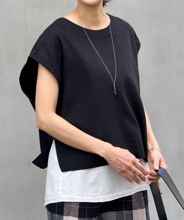 【その他のブランド/Other】のリネンショートベスト インテリア・キッズ・メンズ・レディースファッション・服の通販 founy(ファニー) https://founy.com/ ファッション Fashion レディースファッション Fashion for Women アウター Coat / Outerwear Collection トップス・カットソー Cut & Sew Tops ベスト&ジレ / 重ね着スタイル Vests & Gilets おすすめ Recommended / Our Picks インナー Innerwear セットアップ Set-Up, Coordinated Outfit タンク Tank Top, Sleeveless Top リネン Linen, Linen Fabric リラックス Relax, Relaxed Fit エレガント 上品 Elegant |ID: prp329100004524556 ipo3291000000032627373