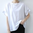 【メゾンドラティール/maison de LATIR】のタックスリーブ半袖カットソー mホワイト|ID: prp329100004524562 ipo3291000000033544166