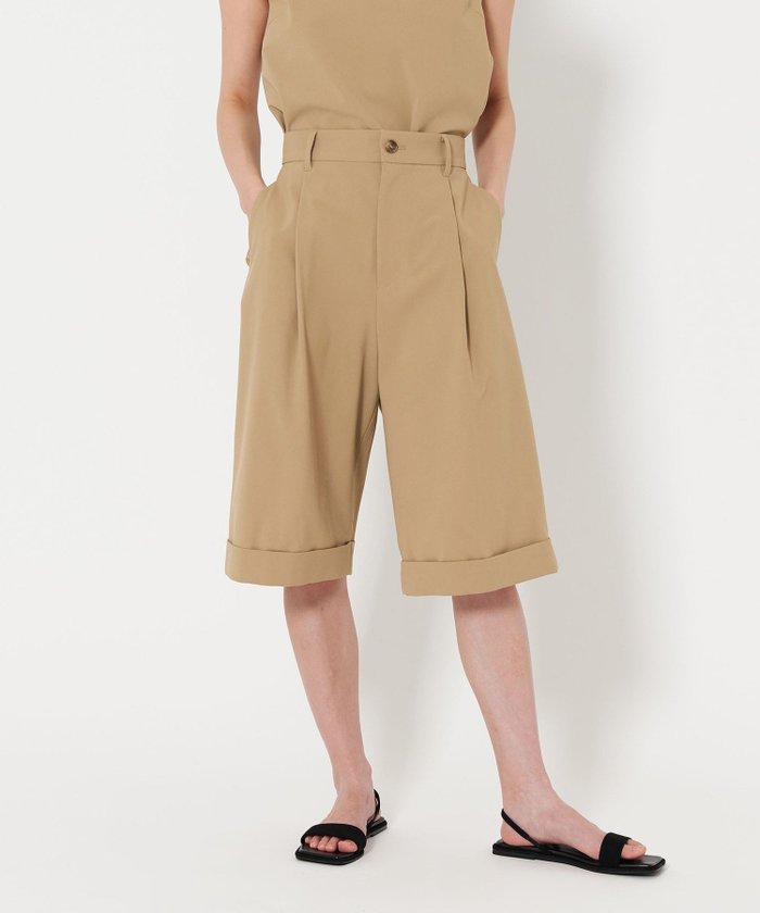【ユナイテッドアローズ/UNITED ARROWS】のMARW UNITED ARROWS タック ショートパンツ インテリア・キッズ・メンズ・レディースファッション・服の通販 founy(ファニー) https://founy.com/ ファッション Fashion レディースファッション WOMEN パンツ Pants ハーフ / ショートパンツ Short Pants ショート Short セットアップ Set Up ノースリーブ No Sleeve 人気 Popularity ポケット Pocket 夏 Summer ビジネス 仕事 通勤 Business |ID: prp329100004524563 ipo3291000000032003717