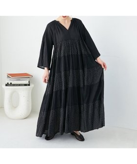 【ルクールブラン/le.coeur blanc】のFanakaドット切替ワンピース 人気、トレンドファッション・服の通販 founy(ファニー) ファッション Fashion レディースファッション WOMEN ワンピース Dress おすすめ Recommend インド India インナー Inner エレガント 上品 Elegant キャミソール Camisole スリーブ Sleeve ティアードワンピース Tiered Dress ドット Dot フレア Flare プリント Print ペチコート Petticoat ボトム Bottom リラックス Relax 切替 Switching 旅行 Travel 無地 Plain Color |ID:prp329100004524568