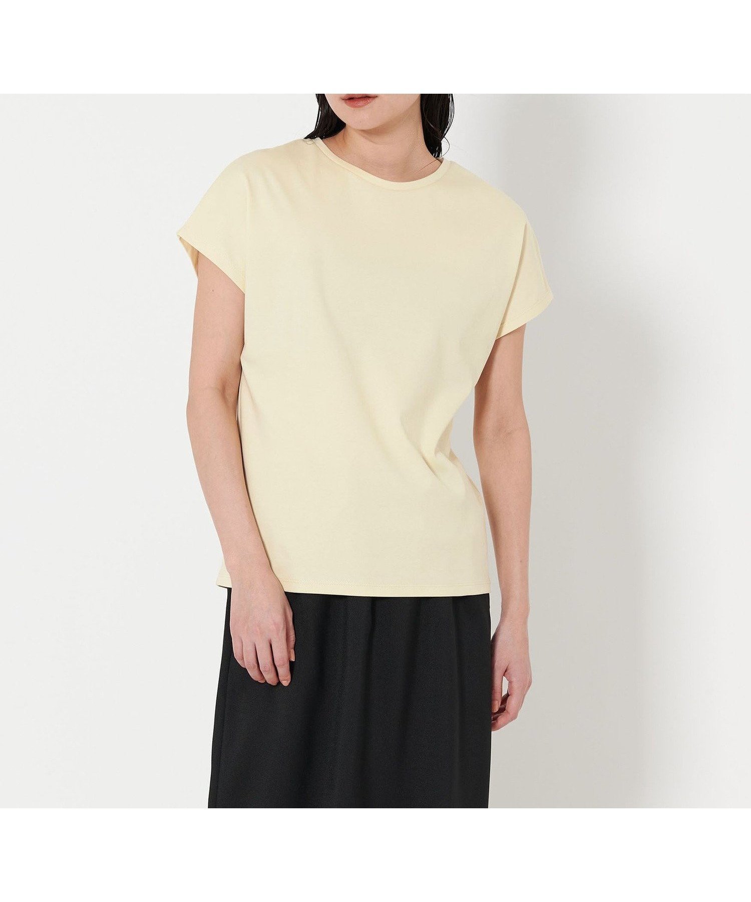 【ユナイテッドアローズ/UNITED ARROWS】のMARW UNITED ARROWS ベーシック クルーネック Tシャツ -汗ジミ防止- インテリア・キッズ・メンズ・レディースファッション・服の通販 founy(ファニー) 　ファッション　Fashion　レディースファッション　Fashion for Women　トップス・カットソー　Cut & Sew Tops　シャツ・ブラウス・オフィスカジュアル　Elegant Blouses & Button-Ups　ロングTシャツ・Tシャツ　Longline T-Shirts & Tees　シンプル　Simple, Minimal　定番　Standard, Basic Item　人気　Popular, Best Seller　ベーシック　Basic, Essential　ポケット　Pocket, Pocket Detail　ビジネス 仕事 通勤　Business / Work / Commuting　CREAM|ID: prp329100004524582 ipo3291000000033305689