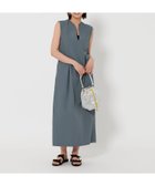 【ビューティ&ユース ユナイテッドアローズ/BEAUTY&YOUTH / UNITED ARROWS】の【WEB限定】ナイロン キーネックワンピース -ウォッシャブル- 人気、トレンドファッション・服の通販 founy(ファニー) ファッション Fashion レディースファッション Fashion for Women ワンピース Dresses ウォッシャブル Machine Washable スリット Slit, Slit Detail フロント Front, Front Design おすすめ Recommended / Our Picks 旅行 Travel thumbnail COBALT|ID: prp329100004524607 ipo3291000000033305235
