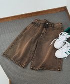 【フリークスストア/FREAK'S STORE】の加工 デニム ハーフ パンツ【限定展開】 25SS ブラウン|ID: prp329100004524616 ipo3291000000032003927