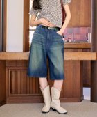 【フリークスストア/FREAK'S STORE】の加工 デニム ハーフ パンツ【限定展開】 25SS ネイビー|ID: prp329100004524616 ipo3291000000032003930