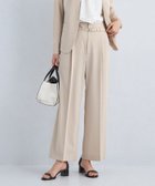 【その他のブランド/Other】のサラフール ワイド パンツ -マシンウォッシャブル・ストレッチ・防シワ・UVカット- No06 BEIGE|ID: prp329100004524636 ipo3291000000032004013
