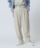 【その他のブランド/Other】の1タック ベルテッド パンツ BEIGE|ID: prp329100004524642 ipo3291000000032004029