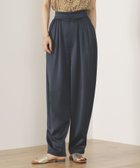 【その他のブランド/Other】のBEAMS HEART / サッカー サテン タックパンツ NAVY|ID: prp329100004524660 ipo3291000000032004086