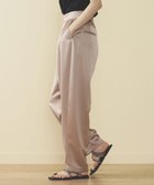 【その他のブランド/Other】のBEAMS HEART / サッカー サテン タックパンツ BEIGE|ID: prp329100004524660 ipo3291000000032004087