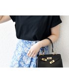 【シップス フォー ウィメン/SHIPS】のSHIPS any 洗濯機可能 USAコットン フレンチスリーブ TEE ブラック|ID: prp329100004524662 ipo3291000000032004099