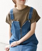【シップス フォー ウィメン/SHIPS】のSHIPS any 洗濯機可能 USAコットン フレンチスリーブ TEE オリーブ|ID: prp329100004524662 ipo3291000000032004110