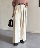 【ゼヴォン/Thevon】の2タックスラックス 人気、トレンドファッション・服の通販 founy(ファニー) ファッション Fashion レディースファッション WOMEN 2025年 2025 2025春夏・S/S Ss,Spring/Summer,2025 スラックス Slacks トレンド Trend バランス Balance リラックス Relax 人気 Popularity 楽ちん Easy 秋 Autumn/Fall thumbnail アイボリー|ID: prp329100004524666 ipo3291000000032004119
