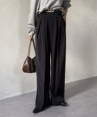 【ゼヴォン/Thevon】の2タックスラックス 人気、トレンドファッション・服の通販 founy(ファニー) ファッション Fashion レディースファッション WOMEN 2025年 2025 2025春夏・S/S Ss,Spring/Summer,2025 スラックス Slacks トレンド Trend バランス Balance リラックス Relax 人気 Popularity 楽ちん Easy 秋 Autumn/Fall thumbnail ブラック|ID: prp329100004524666 ipo3291000000032004125