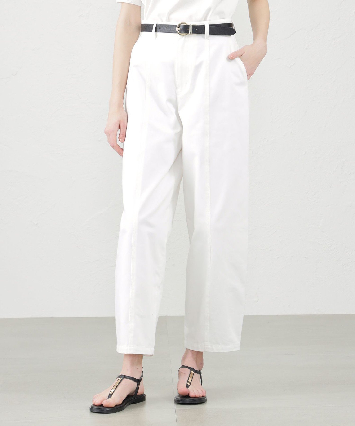 【マッキントッシュ フィロソフィー/MACKINTOSH PHILOSOPHY】のコットンツイルコクーンパンツ インテリア・キッズ・メンズ・レディースファッション・服の通販 founy(ファニー) 　ファッション　Fashion　レディースファッション　WOMEN　パンツ　Pants　おすすめ　Recommend　ツイル　Twill　トレンド　Trend　夏　Summer　春　Spring　秋　Autumn/Fall　オフホワイト|ID: prp329100004524672 ipo3291000000032004145