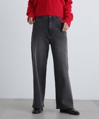 【エヌ ナチュラルビューティーベーシック/N.Natural Beauty basic】の5ポケットワイドデニムパンツ ブラック|ID: prp329100004524674 ipo3291000000032004155