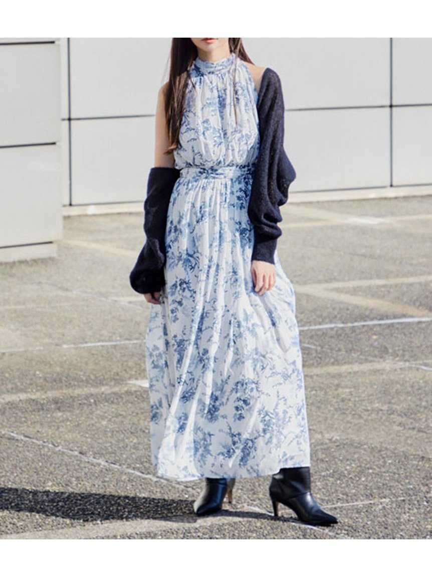 【スナイデル/SNIDEL】の【00サイズ/WEB限定カラーあり】アメスリワンピース×ボレロカーデセット インテリア・キッズ・メンズ・レディースファッション・服の通販 founy(ファニー) 　ファッション　Fashion　レディースファッション　WOMEN　アウター　Coat Outerwear　ボレロ　Bolero jackets　ウェーブ　Wave　春　Spring　カーディガン　Cardigan　シアー　Sheer　人気　Popularity　ボレロ　Bolero　モヘヤ　Mohair　リボン　Ribbon　ロング　Long　おすすめ　Recommend　エレガント 上品　Elegant　NVY[089]|ID: prp329100004524685 ipo3291000000032004200