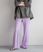 【ローリーズファーム/LOWRYS FARM】のアソートフレアパンツ WEB限定パープル|ID: prp329100004524686 ipo3291000000032658375