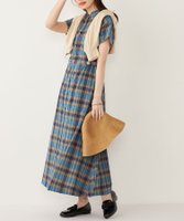 【シップス フォー ウィメン/SHIPS】のSHIPS Colors 手洗い可能 マドラスチェック ウエスト タブ ワンピース 人気、トレンドファッション・服の通販 founy(ファニー) ファッション Fashion レディースファッション Fashion for Women ワンピース Dresses 2025年 2025 2025春夏・S/S Spring/Summer 2025 SS25 クラシカル Classical, Vintage-Inspired チェック Check, Plaid, Tartan ペチコート Petticoat, Underskirt ヴィンテージ Vintage Style エレガント 上品 Elegant 夏 Summer |ID:prp329100004524693