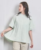 【その他のブランド/Other】のバックプリーツ 五分袖 ブラウス LIME|ID: prp329100004524697 ipo3291000000032207827