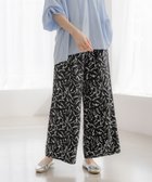 【エルーラ/Elura】のサラサラリラクシーワイドパンツ 低身長サイズあり /321521 人気、トレンドファッション・服の通販 founy(ファニー) ファッション Fashion レディースファッション WOMEN パンツ Pants 夏 Summer thumbnail ブラックセンガ10|ID: prp329100004524700 ipo3291000000032004269