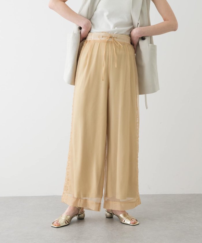 【センスオブプレイス/SENSE OF PLACE by URBAN RESEARCH】のシアーパンツ インテリア・キッズ・メンズ・レディースファッション・服の通販 founy(ファニー) https://founy.com/ ファッション Fashion レディースファッション WOMEN パンツ Pants 2025年 2025 2025春夏・S/S Ss,Spring/Summer,2025 シンプル Simple トレンド Trend ペチコート Petticoat 夏 Summer S/S・春夏 Ss・Spring/Summer |ID: prp329100004524706 ipo3291000000032004284