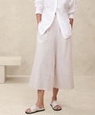 【バナナリパブリック ファクトリーストア/BANANA REPUBLIC FACTORY STORE】のBANANA REPUBLIC FACTORY STORE リネンブレンドワイドレッグクロップドパンツ FLAX_F99|ID: prp329100004524715 ipo3291000000032004324