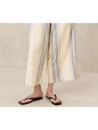 【バナナリパブリック ファクトリーストア/BANANA REPUBLIC FACTORY STORE】のBANANA REPUBLIC FACTORY STORE リネンブレンドワイドレッグクロップドパンツ LIGHT_BLUE_STRIPE|ID: prp329100004524715 ipo3291000000032004329