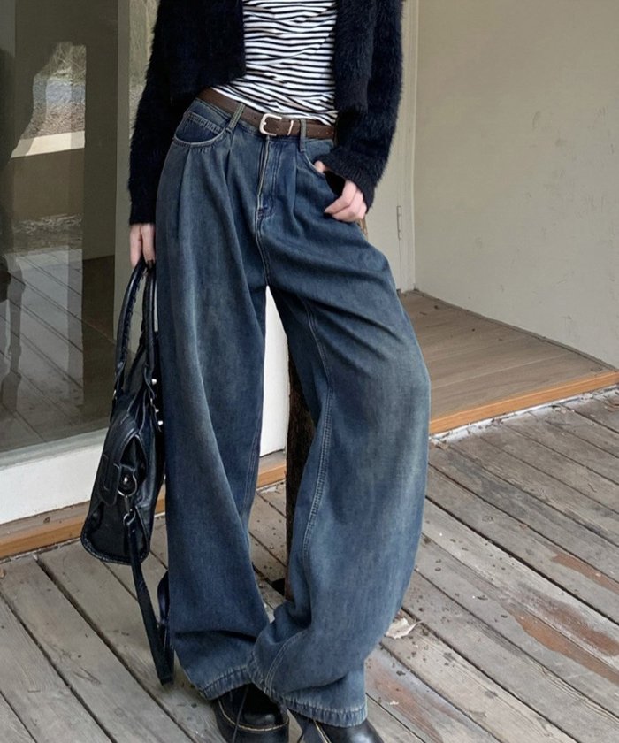 【ミニミニストア/miniministore】のタックワイドデニムパンツレディース韓国風 インテリア・キッズ・メンズ・レディースファッション・服の通販 founy(ファニー) https://founy.com/ ファッション Fashion レディースファッション WOMEN パンツ Pants デニムパンツ Denim Pants 春 Spring キャミソール Camisole ジーンズ Jeans スウェット Sweat トレンド Trend パーカー Hoodie ポケット Pocket ワイド Wide A/W・秋冬 Aw・Autumn/Winter・Fw・Fall-Winter S/S・春夏 Ss・Spring/Summer 夏 Summer |ID: prp329100004524724 ipo3291000000032004351
