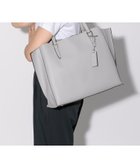 【ユナイテッド ベース/UNITED BASE】の【A4対応】3層タイプ フェイクレザー トートバッグ グレー|ID: prp329100004524765 ipo3291000000034610687