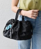 【シップス フォー ウィメン/SHIPS】の【WEB限定】チャーム 付き フリル 巾着 ショルダー ブラック|ID: prp329100004524782 ipo3291000000032004573