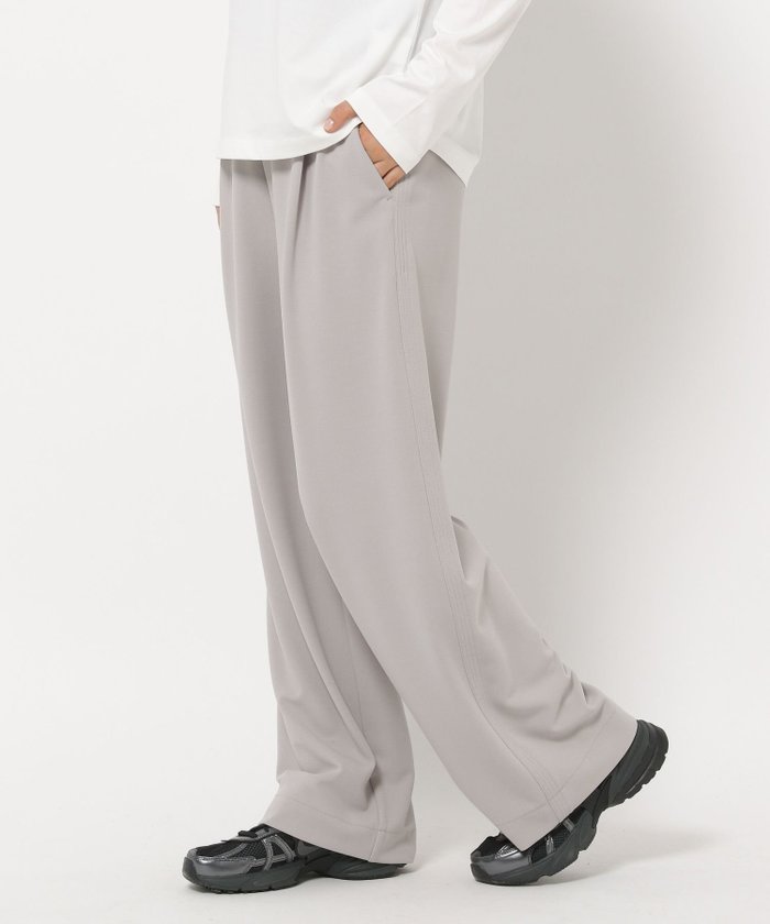 【ベイフロー/BAYFLOW】の【HEREIAM】ジョーゼットワイドパンツ インテリア・キッズ・メンズ・レディースファッション・服の通販 founy(ファニー) https://founy.com/ ファッション Fashion レディースファッション WOMEN パンツ Pants ジョーゼット Georgette ストレッチ Stretch フロント Front ワイド Wide |ID: prp329100004524790 ipo3291000000032004607