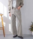 【ローリーズファーム/LOWRYS FARM】のワイドストレートデニムパンツ グレー|ID: prp329100004524800 ipo3291000000032004646