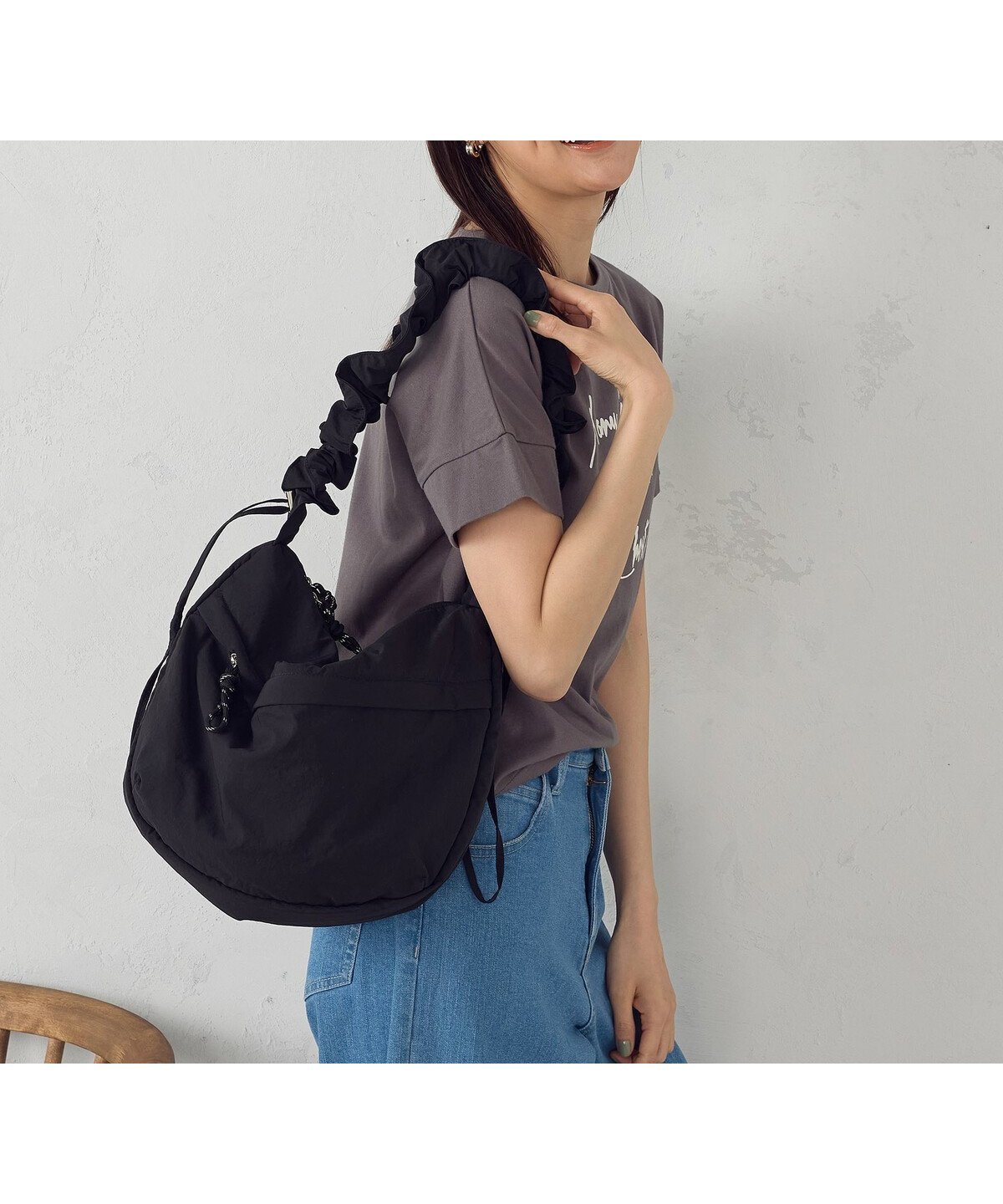 【コムサイズム/COMME CA ISM】の2WAY ギャザーショルダー インテリア・キッズ・メンズ・レディースファッション・服の通販 founy(ファニー) 　ファッション　Fashion　レディースファッション　WOMEN　ギャザー　Gather　ショルダー　Shoulder　ドローコード　Draw Cord　ポケット　Pocket　メタリック　Metallic　ブラック|ID: prp329100004524818 ipo3291000000032004727