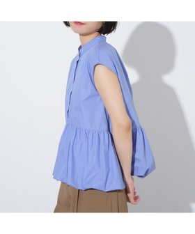 【エヌ ナチュラルビューティーベーシック/N.Natural Beauty basic】のバルーンペプラムブラウス 人気、トレンドファッション・服の通販 founy(ファニー) ファッション Fashion レディースファッション WOMEN トップス・カットソー Tops/Tshirt シャツ/ブラウス Shirts/Blouses おすすめ Recommend デニム Denim ペプラム Peplum マニッシュ Mannish |ID:prp329100004524819